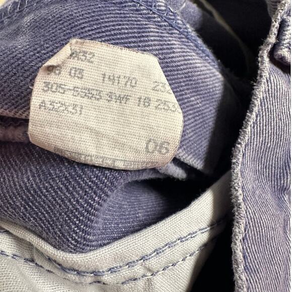 Vintage Purple Lee Riveted Jeans 10 /12 High Waist - Picture 3 of 6